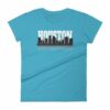 Houston The City With No Limits Skyline Silhouette Women's T-Shirt - Image 11