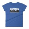 Houston The City With No Limits Skyline Silhouette Women's T-Shirt - Image 9