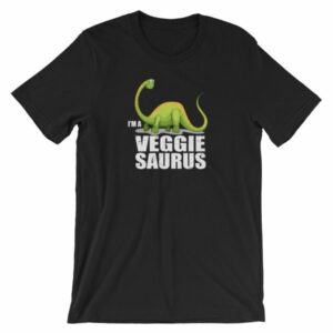 I'm A Veggiesaurus Vegan Lifestyle Dinosaur T-Shirt