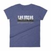 Las Vegas City of Sin Skyline and Reflection Women's T-Shirt - Image 6