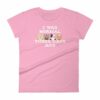 I Was Normal Three Cats Ago Funny Cat Lovers Women's T-Shirt - Image 10