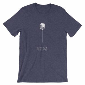 Let It Go Single Balloon Mindfulness T-Shirt - Image 5