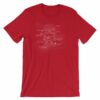 Hamburger Anatomy Chalk Drawing Hamburger Lovers T-Shirt - Image 14