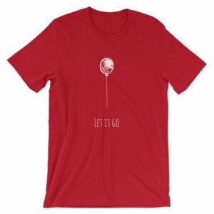 Let It Go Single Balloon Mindfulness T-Shirt - Image 15