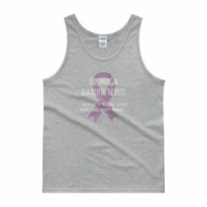Fibromyalgia Is A Pain In The Butt! Awareness Tank top - Image 4