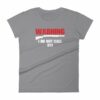 Warning I Do Not Call 911 2nd Amendment Gun Rights Women's T-Shirt - Image 5