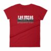 Las Vegas City of Sin Skyline and Reflection Women's T-Shirt - Image 15