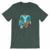 Aries Zodiac Symbol Rams Head Astrology T-Shirt - Image 5