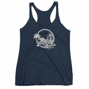 South Beach Miami Florida Vintage Beach Women's tank top - Image 5