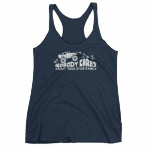Nobody Cares About Your Stick Figure Family Off Road Women's tank top - Image 5