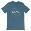 God is Greater Than the Highs and Lows Christian T-Shirt - Image 2