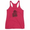 Grenade and Roses - Vintage Hand Grenade Tattoo Art Women's tank top - Image 13