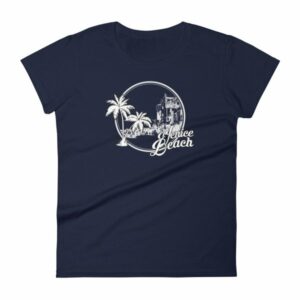 Venice Beach Los Angeles California Vintage Women's T-Shirt - Image 4