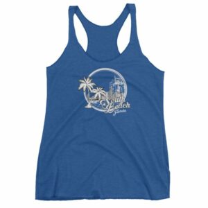 South Beach Miami Florida Vintage Beach Women's tank top - Image 9