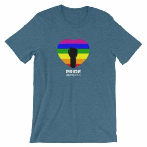 LGBT Pride Love Wins Rainbow Heart Pride Month Awareness - Image 3