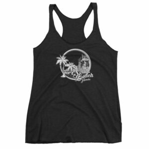 South Beach Miami Florida Vintage Beach Women's tank top