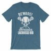 Beware Serious Lacrosse Kid Lacrosse Lovers T-Shirt - Image 2