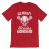 Beware Serious Lacrosse Kid Lacrosse Lovers T-Shirt - Image 13