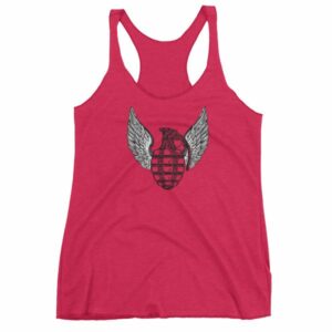 Grenade and Wings - Vintage Pineapple Hand Grenade Women's tank top - Image 10