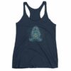 Meditating Lotus Asana Seven Chakras Meditation Yoga Women's tank top - Image 5