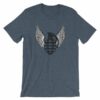 Grenade and Wings - Vintage Pineapple Hand Grenade T-Shirt - Image 5