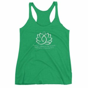 Prayer Is Talking To The Universe, Meditation is Listening Women's tank top - Image 10