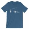 Husband Wanted Stick Figure Family Position Open T-Shirt - Image 11