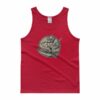Surfing T-Rex Cool Surfing Dinosaur Tank top - Image 8