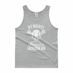 Beware Serious Lacrosse Kid Lacrosse Lovers T-Shirt Tank top - Image 4