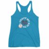 I Teach My Kids To Hit and Steal Baseball Mom Dad Women's tank top - Image 11