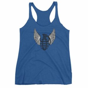 Grenade and Wings - Vintage Pineapple Hand Grenade Women's tank top - Image 6