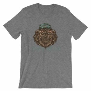 Papa Bear Grizzly Bear Daddy T-Shirt - Image 12