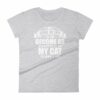 My Goal Is Be As Wonderful As My Cat Thinks I Am Women's T-Shirt - Image 7