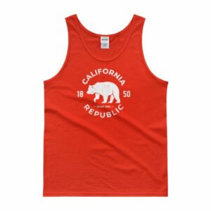 California Republic State Bear 1850 Golden State Tank top - Image 7