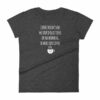 Coffee Doesn't Ask Me Stupid Questions Funny Women's T-Shirt - Image 3