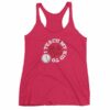 I Teach My Kids To Hit and Steal Baseball Mom Dad Women's tank top - Image 13