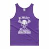Beware Serious Lacrosse Dad Lacrosse Lovers Tank top - Image 3