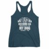 My Goal In Life Is Be As Wonderful As My Dog Thinks I Am Women's tank top - Image 3
