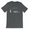 Husband Wanted Stick Figure Family Position Open T-Shirt - Image 6
