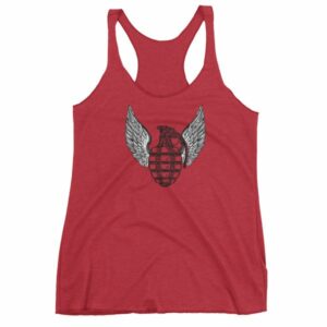 Grenade and Wings - Vintage Pineapple Hand Grenade Women's tank top - Image 9