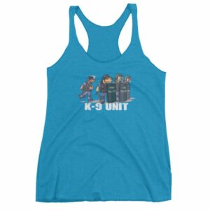 Police K9 Unit Sheepdog LEO Police Dog Funny Women's tank top - Image 11