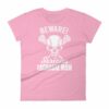 Beware Serious Lacrosse Mom Lacrosse Lovers Women's T-Shirt - Image 15