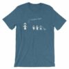 Husband Wanted Stick Figure Family Position Open T-Shirt - Image 2