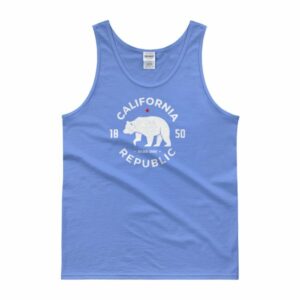 California Republic State Bear 1850 Golden State Tank top - Image 5