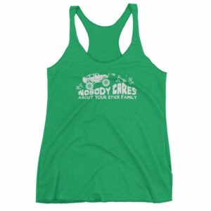 Nobody Cares About Your Stick Figure Family Off Road Women's tank top - Image 10