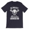 Beware Serious Lacrosse Kid Lacrosse Lovers T-Shirt - Image 6