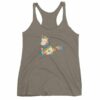 Cute Unicorn Farting Rainbow Clouds Funny Unicorn Women's tank top - Image 6