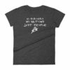 No Borders No Nations Just People Anarchist Women's T-Shirt - Image 3