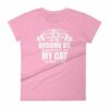 My Goal Is Be As Wonderful As My Cat Thinks I Am Women's T-Shirt - Image 15