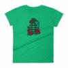 Grenade and Roses - Vintage Hand Grenade Tattoo Art Women's T-Shirt - Image 10